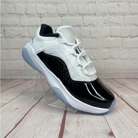 Jordan Other - Air Jordan 11 Comfort Low White Black 'Concord' Shoes Size 6Y (DV2208-100)